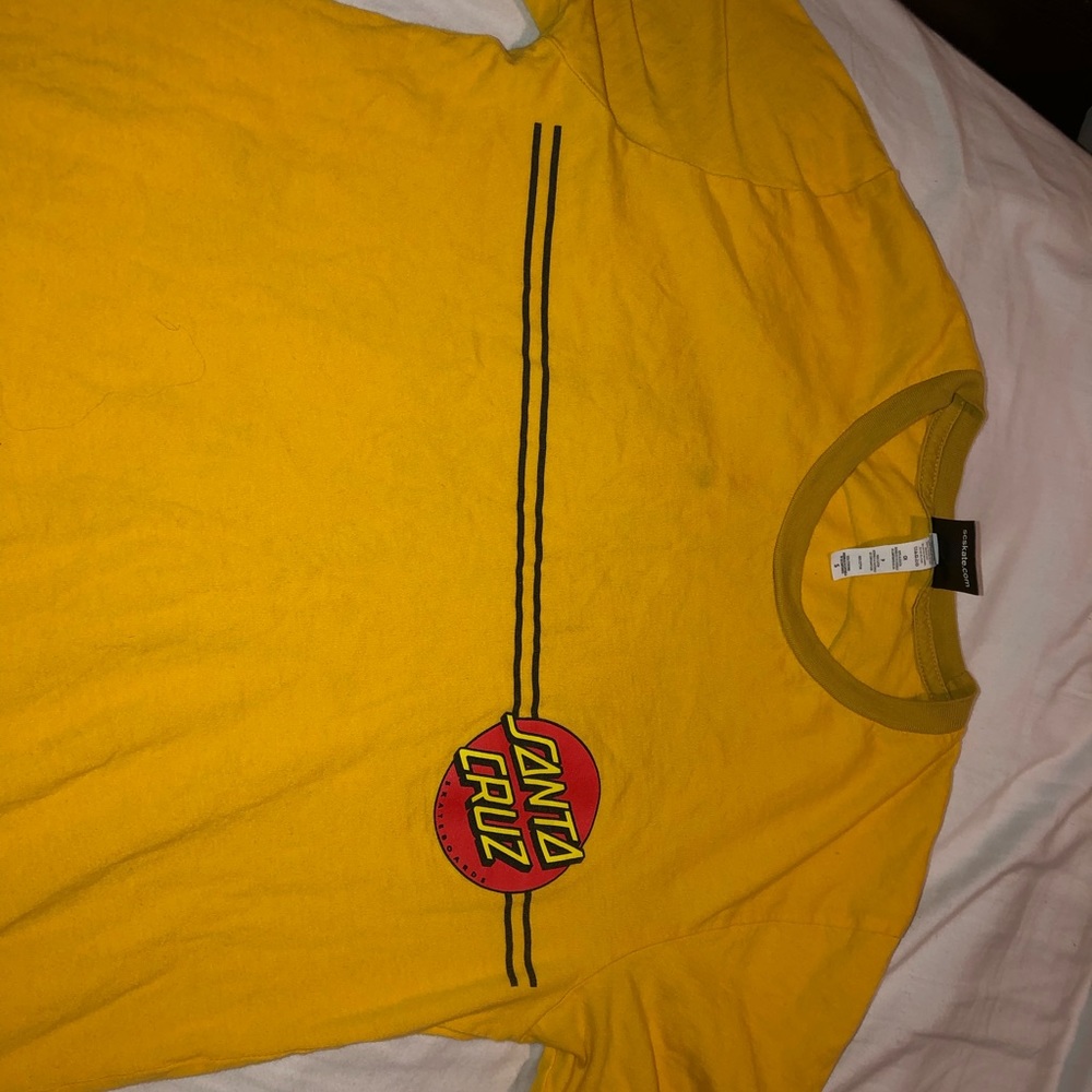 Yellow Santa Cruz Shirt